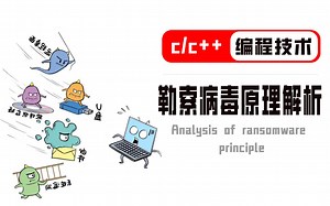【c/c++编程技术】勒索病毒原理解析！知道原理就不用怕了，防范于未然!