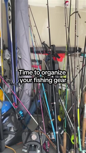 Easy Fishing Rod Rack for Perfect Organization