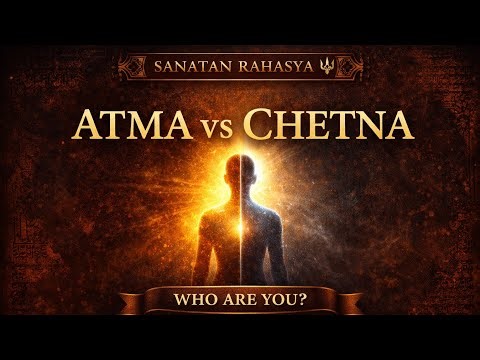 Ātma vs Chetna — The Most Misunderstood Truth in Sanatan Dharma | Atma vs Consciousness