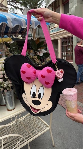 Cute Minnie Valentine's Day Tote Bag