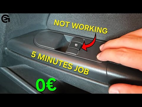 Opel/Vauxhall Astra H - Window Control Switch Button Repair Or Replace