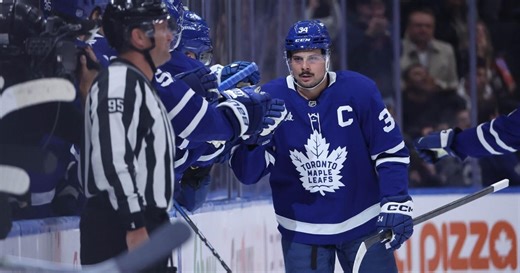 Auston Matthews breaks Maple Leafs goal record: 61 of his teammates get Budweiser Zero delivery for assisting