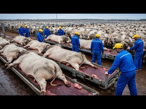Inside The Biggest Beef Processing Plant In The United States | Massive Meat Factory Tour