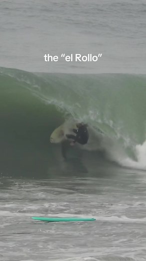 The back massage every surfer receives once in a while