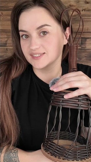 Кормушка для птиц из обрезков ротанга.Для новичков #ротанг #мастеркласс #плетение #кормушкадляптиц