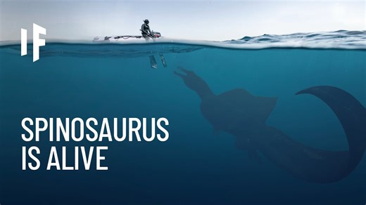 What if spinosaurs were still swimming in today's oceans?