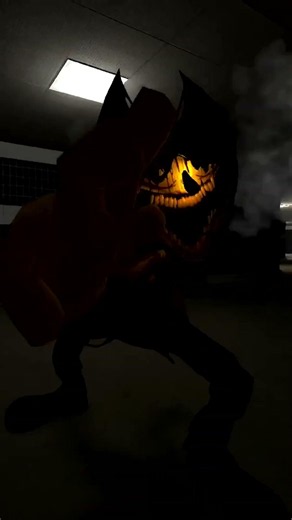Bendy Redrawn Chases me and Jumpscare in Backroom Complex #gmodshorts #bendy #bendyredrawn
