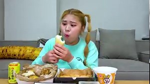 88K views · 2.8K reactions | Cheese Fire Noodles Corn Fried Chicken DONA Mukbang | DONA English | Facebook