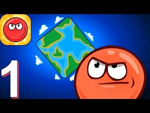 Red Ball 4 - Gameplay Walkthrough Part 1 All Green Hills Levels + Boss Fight (Android, iOS)