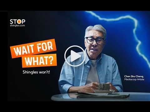 Wait for what? Shingles won’t!