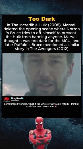 This was Too Dark for Marvel😅.