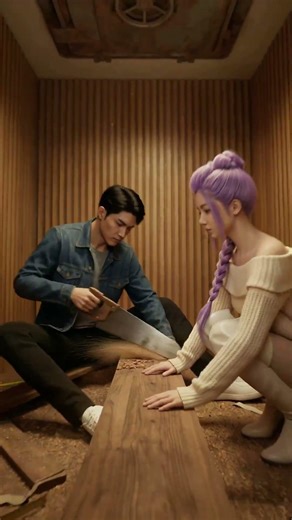 ¡Para escapar de los tigres, construí un búnker de oro bajo el barro!