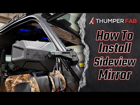 How to Install Polaris Ranger Mirrors | UTV Tek | Thumper Fab