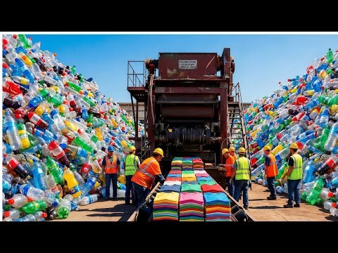 The Process of Recycling Old Clothes into Beautiful New Yarn – Factory Tour