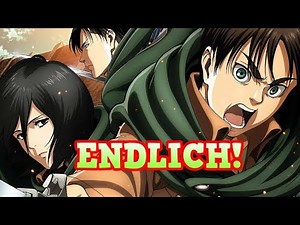ES IST SO WEIT! Staffel 2 von ATTACK ON TITAN auf DEUTSCH erscheint!