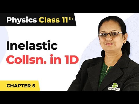 Inelastic Collision in One Dimension - Work, Energy and Power | Class 11 Physics