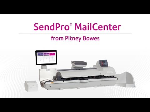 SendPro® MailCenter 1000 and 2000 all in one mailing and shipping solutions