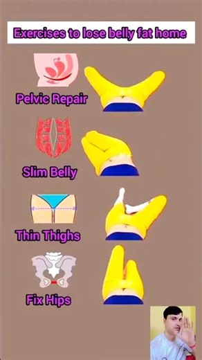 exercises to lose belly fat home part 455#short #reducebellyfat #bellyfatloss #yoga