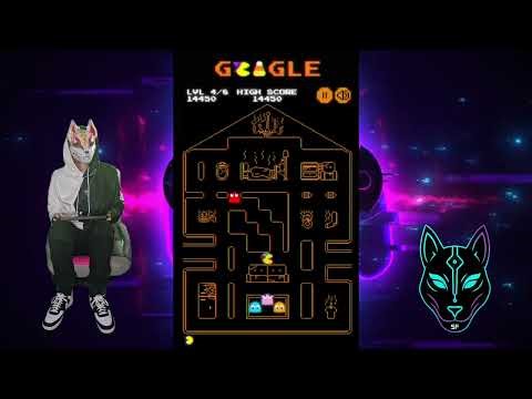 Beating Google PAC-MAN 🎭 | Silent Mask Full Run (All 8 Levels – No Commentary)