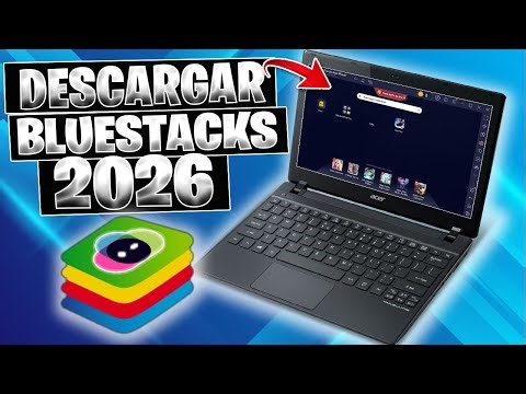 Como Descargar El Emulador Bluestacks 5 Ultima Versión 2026 En PC / PASO a PASO