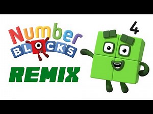 Numberblocks Remix - Four on the Floor (EDM Cover)