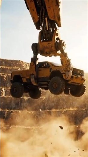 This Robotic Gorilla Lifts a Truck With One Hand 🤯🦍#short