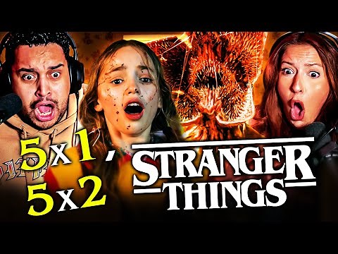 STRANGER THINGS SEASON 5 EPISODES 1 & 2 REACTION – KAREN VS DEMOGORGON! – REVIEW