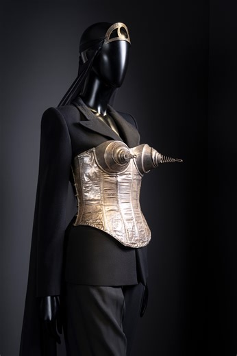 A new exhibition dedicated to #JeanPaulGaultier’s lifelong passion for film is now on view through Sept. 30 at #SCADFASH in #SCAD Lacoste. Organized by Paris’s Cinémathèque française and the “La Caixa” Foundation, “CinéMode par Jean Paul Gaultier” presents thematic vignettes showcasing films that influenced the couturier’s collections, as well as the costumes he designed for movies, including ”Kika” (1993) and ”The Fifth Element” (1997). It is guest-curated by Gaultier with La Cinémathèque franç