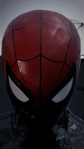 symbiote takes over spiderman 3d animation with blender #blender3d #3danimation #shorts