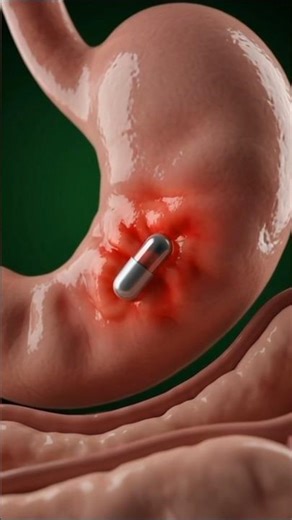 How a Capsule 💊 Transforms Your Body Inside! 🧬✨ #digestionsystem #facts #digestiveprocess