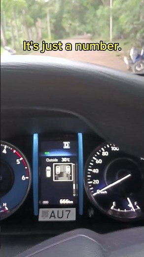 what is the ODOMETER READING? #engine #odometer