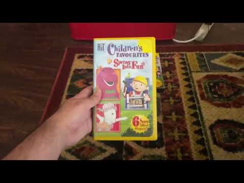 HiT Entertainment Children’s Favourites: Spring Into Fun 2005 VHS (2 Copies)