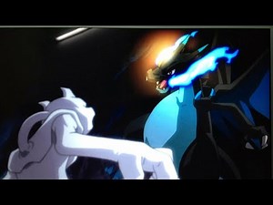 Mega Charizard X vs Mewtwo AMV