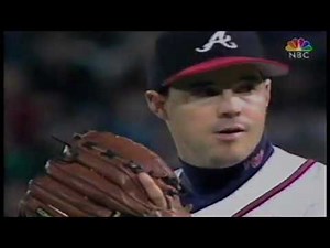 1996 NLCS game 2 St Louis Cardinals at Atlanta Braves PART 1