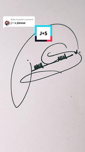 Creative Signature Design Ideas for Initials J S