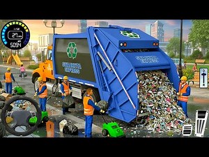 Extreme Garbage Truck Simulator 2026 - Real Garbage Truck 3D - Truck Game Android Gameplay