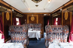 8.6K views · 280 reactions | Step back in time to the glamorous 1920s on our signature journey, The Golden Age of Travel. #TheArtOfBelmond www.belmond.com/britishpullman | British Pullman, A Belmond Train | Facebook