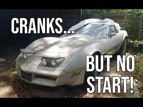 1982 Corvette Cranks... But Does Not Run. '82 Collector's Edition Fuel Pump Diagnosis & Replacement!