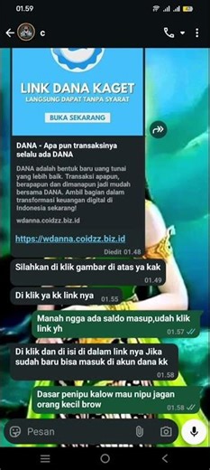 ini nomor penipu tolong banto lacak nomor hp yh