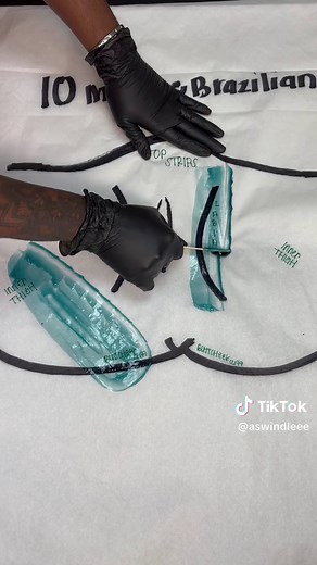 How To Do A Brazilian ( initial strips only ) This is the pattern I use for my Brazilians . I break up the area and work in small opposite sections , keeping my work neat and causing less pain to the client . This technique take me abkht 7-10 minites to complete a Brazilian start to finish 🫶🏾 #houstonwaxer #blackwaxer #howtowax #waxclass #dallaswaxer #blackwaxer #Atlantawaxer #europeanwaxcenter #Blackownedbusiness #Hardwax #Fullbodywax #Waxing #Waxingvideo #waxtips #speedwaxing #dermwax #cirep