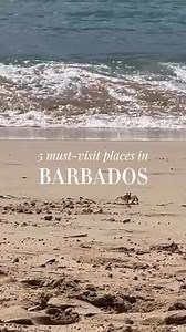 60K views · 974 reactions | 5 must-visit places in Barbados! ☀️ -...