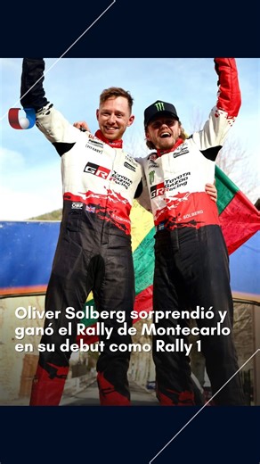 Unicanal on Instagram: "Un fuera de serie🤩🇸🇪 Oliver Solberg se quedó con el Rally de Montecarlo y se anota como candidato a quedar como ganador del WRC, pasando de ser una gran promesa a una realidad. #UnicanalDeportes #Unicanal"