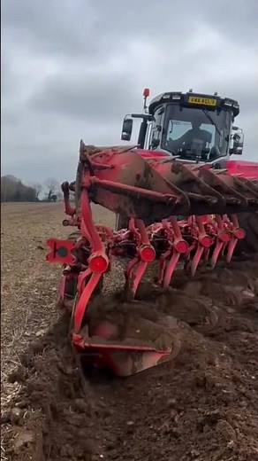 Sådan arbejder tunge landbrugsmaskiner #agriculture #machine #industri #viral