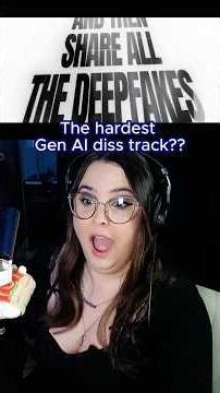 Did Rustage just drop the hardest Gen AI diss track? #Rustage #Reaction #f*ckAI