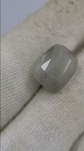 Natural White Sapphire – Brilliant Final Look!