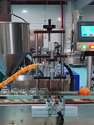Large particle filling machine #LiquidFiller #ViscousLiquidFiller #PasteFiller #CreamFiller