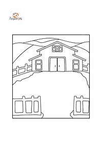 Ranch And The Field coloring page ♥ Online and Print for Free!