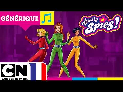 🎵 Générique en français 🎵 | Totally Spies | Chansons Cartoon Network | ‪@cartoonnetworkFR‬