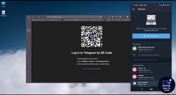 How to Log In to Telegram Web with QR Code 2025