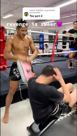 Muay Thai Nutshot Revenge TikTok Video